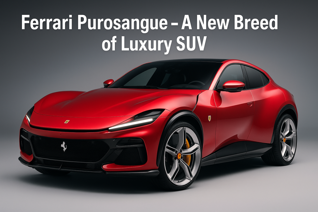 Ferrari Purosangue – A New Breed of Luxury SUV