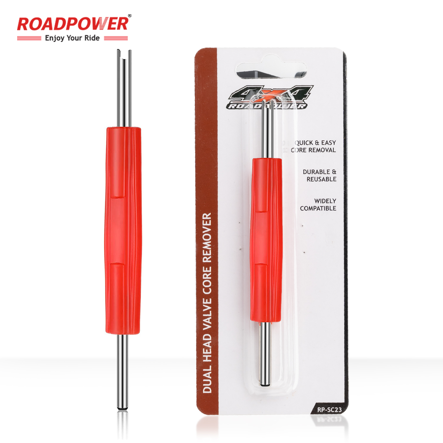 CORE_VALVE_02 ROADPOWER (RP-SC-23) Universal Valve Core Remover Tool-Fits Cars, Bikes And Trucks - Image 1