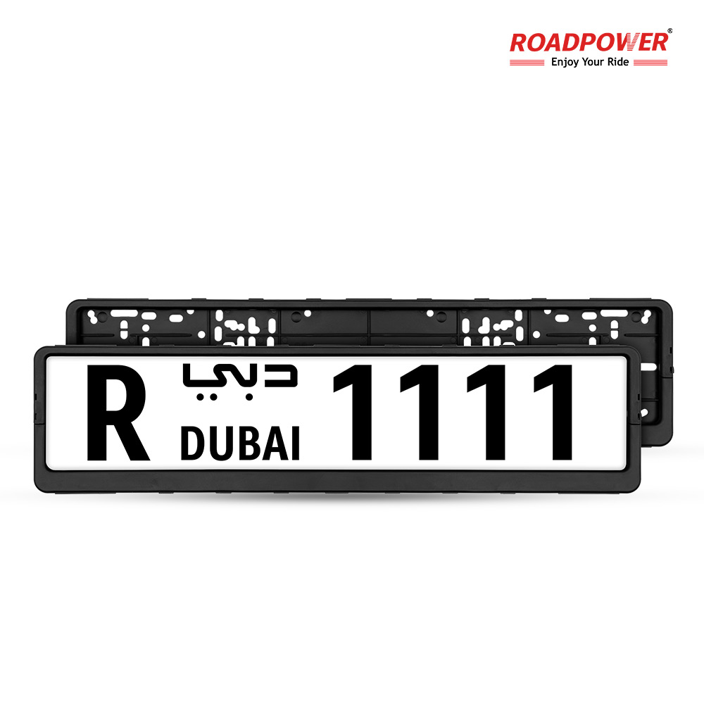 RP-NMR-06-2 ROADPOWER (RP-NMR-06) Car License Plate Frame Holder-Long Size, Durable and Rust-Resistant - Image 1