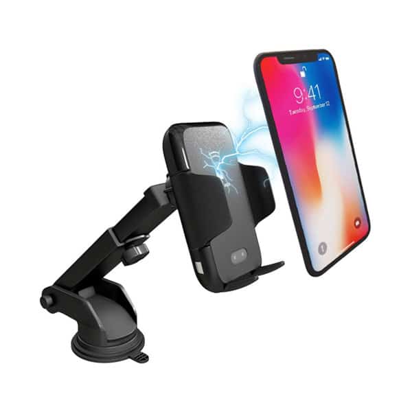 Mobile Holder with Wireless Fast Charger | Caronic Car Accessories