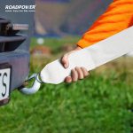 RoadPower 2-Ton Tow Strap with Heavy-Duty Hooks - Image 2
