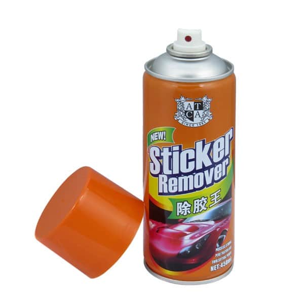 ATCA Sticker Dust Gum Glue Label Remover, Adhesive Remover Rust Remover  450ml Cleans Auto Interiors, Auto Bodies and Rims Cleaner 450 ML - CARONIC  Online Car Accessories Shop, Anywhere in the UAE