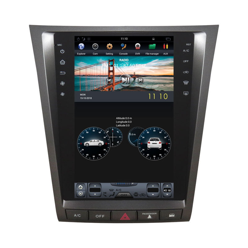 Shop Lexus GS 250, 300, 350, 2006, 2007, 2008, 2009, 2010, 2011 Tesla Style Android Monitor