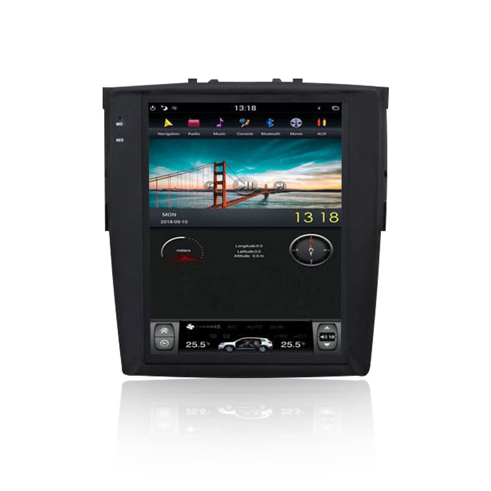 Mitsubishi Montero 2008 - 2019 Tesla Style Android Monitor - caronic.com