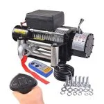 Shop 10,000lb Electric Recovery Winch Truck SUV Trailer Wireless Remote Best Price in Dubai, Abu Dhabi UAE. اكسسوارات السيارات في الامارات