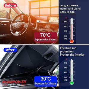 ROADPOWER Windshield Sun Shade