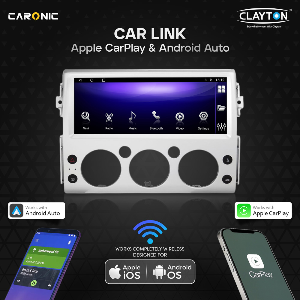 2008-2024 Toyota FJ Cruiser 12.3‑Inch Android Multimedia System