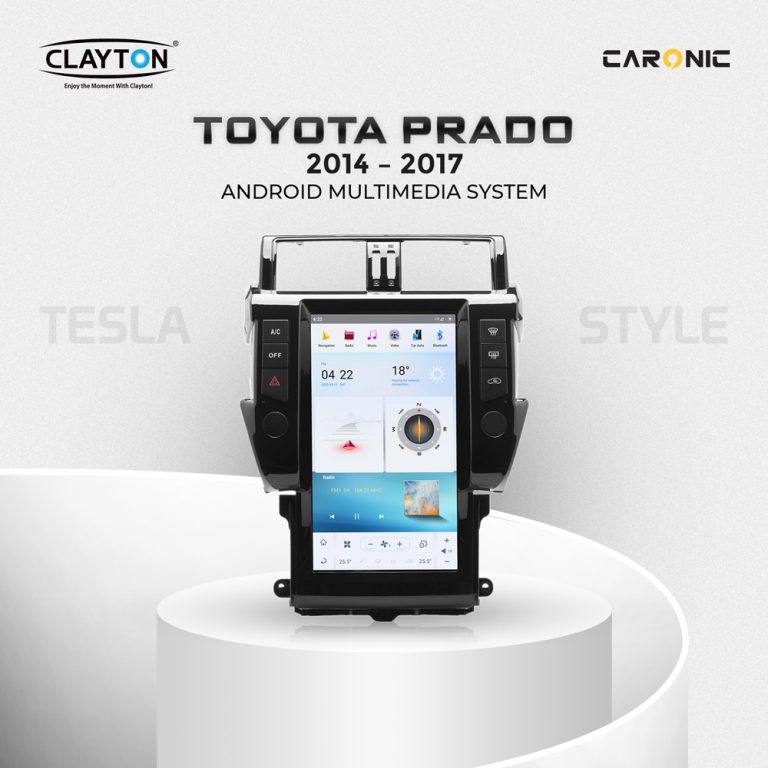 Clayton Toyota Prado 2014-2017 (13.6-inch) Tesla Style Android ...