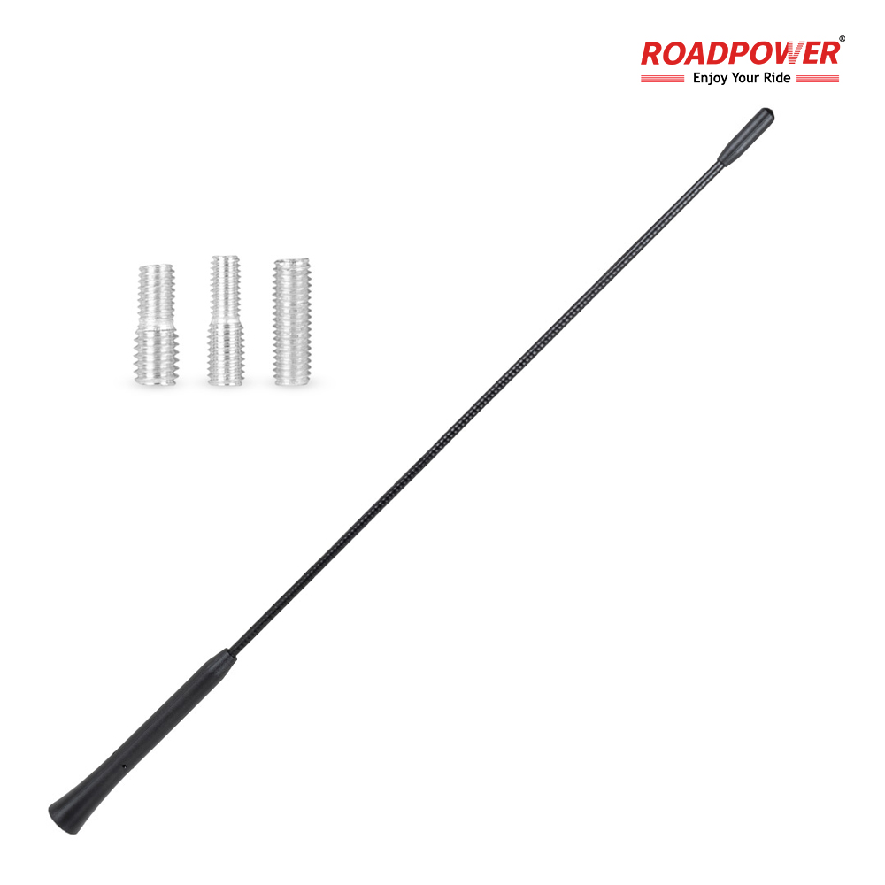 ANT-607-1 Roadpower (ANT-607) Universal Flexible Rubber Car Antenna for FM Radio - Image 1