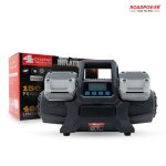 ROADPOWER (RP-AC-945)12V Heavy-Duty 4-Cylinder Car Air Compressor, Fast 400L/Min Tire Inflator for 4x4, SUV