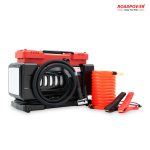 ROADPOWER (RP-COM-V50) Portable Air Pump, 12V Double Cylinder Tire Inflator with LED Light - Image 2