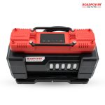 ROADPOWER (RP-COM-V50) Portable Air Pump, 12V Double Cylinder Tire Inflator with LED Light - Image 4