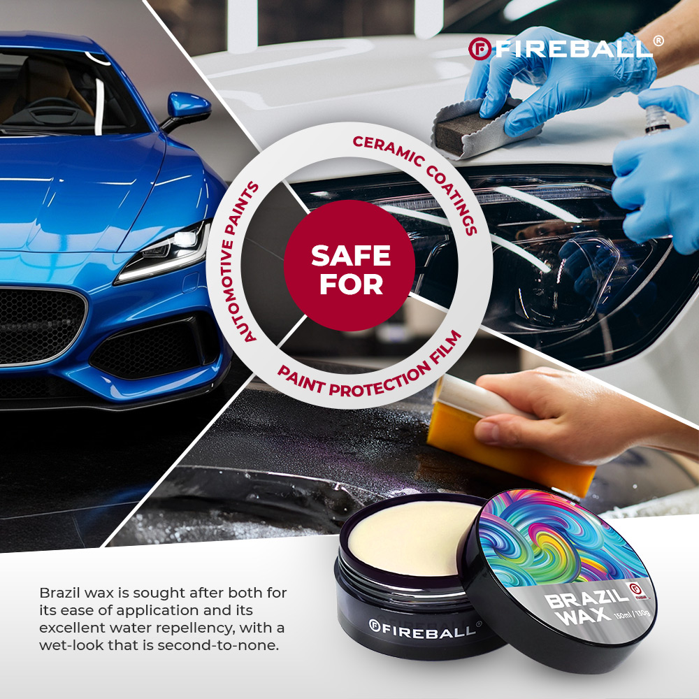 Fireball Brazil Wax 150 ml delivers high-gloss shine - Caronic