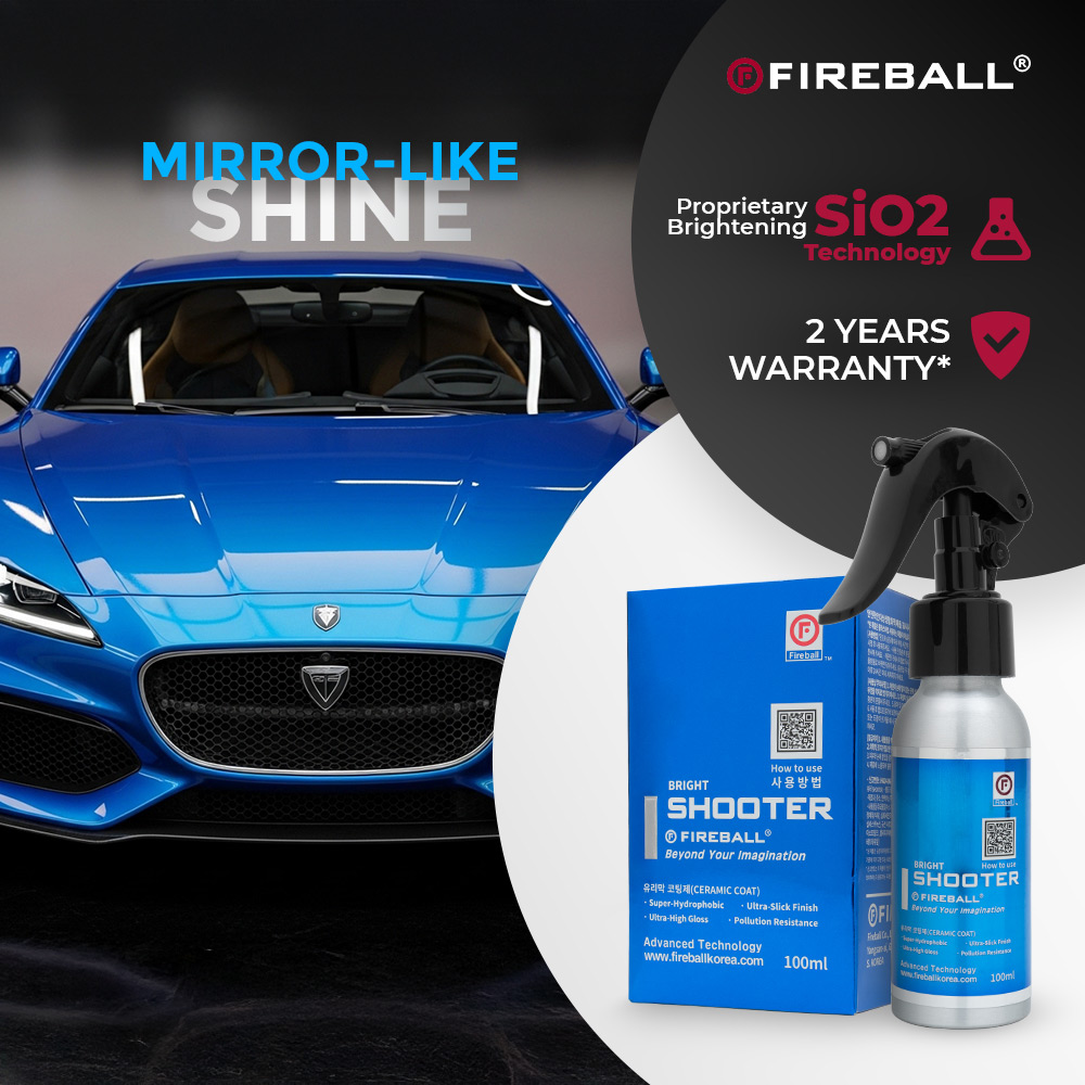 Fireball Bright Shooter Ceramic Coat Spray-100ml - Caronic