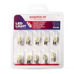 ROADPOWER (RP-DIM10-H1) Error Free T10 W5W LED Bulb-6000K Cool White Ultra-Bright Lighting