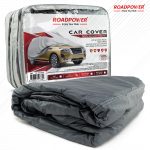 ROADPOWER Premium Waterproof Car Cover with Zipper & Mirror Pocket All-Weather Protection for Your Vehicle