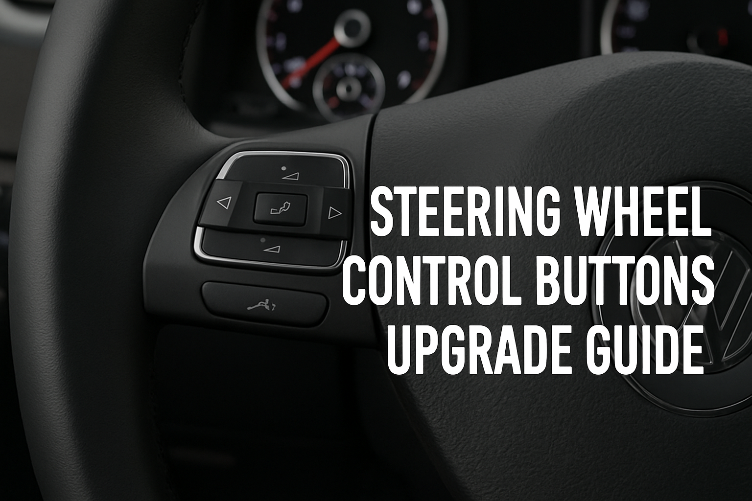 Steering Wheel Control Buttons Upgrade Guide