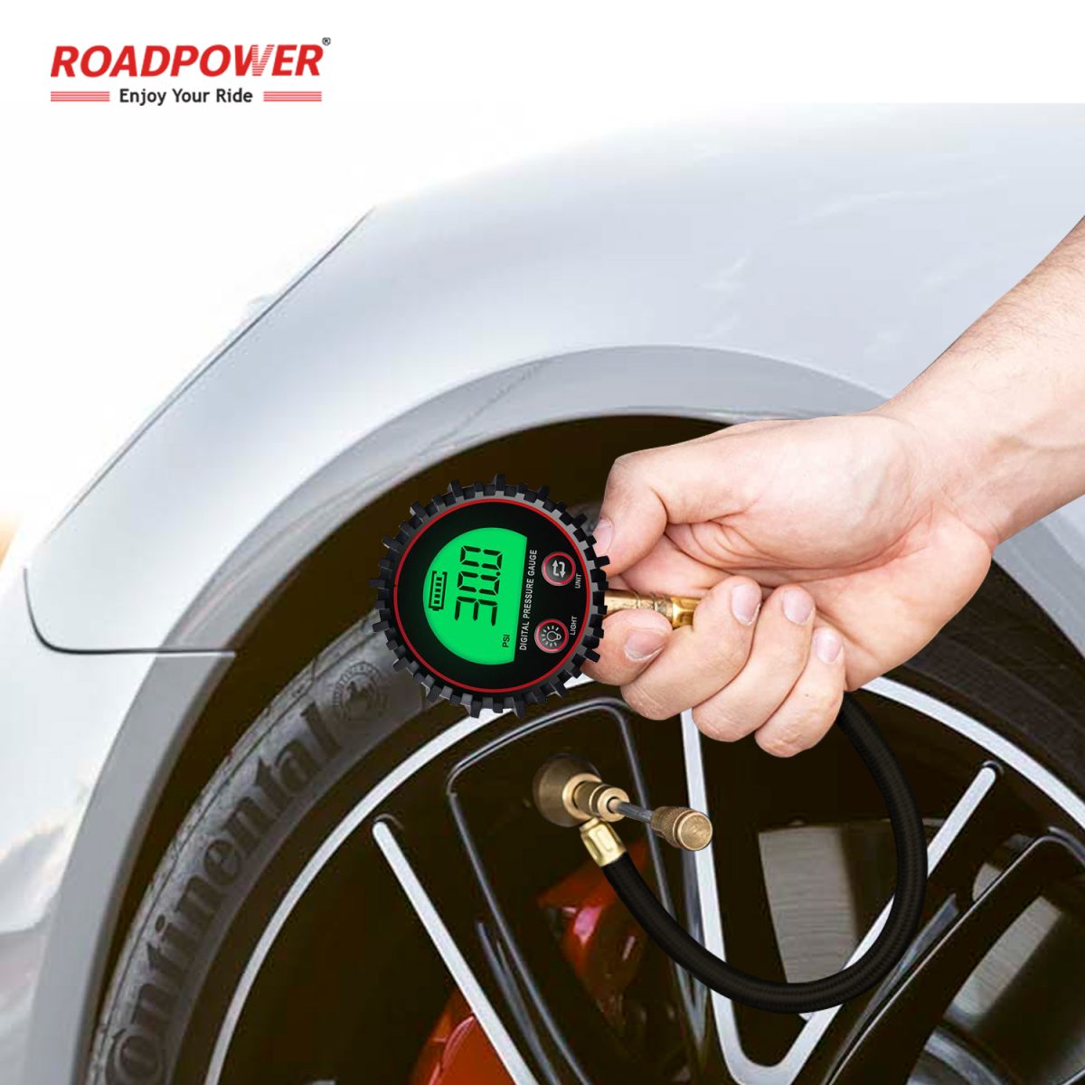 ROADPOWER (RP-TG-446) Digital Tire Deflator 446 Heavy-Duty 200PSI Air Down Kit with Gauge - Image 5