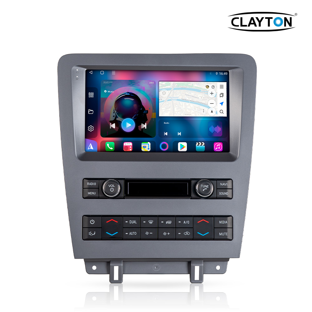 2010-2014 Ford Mustang Android Head Unit QLED Display