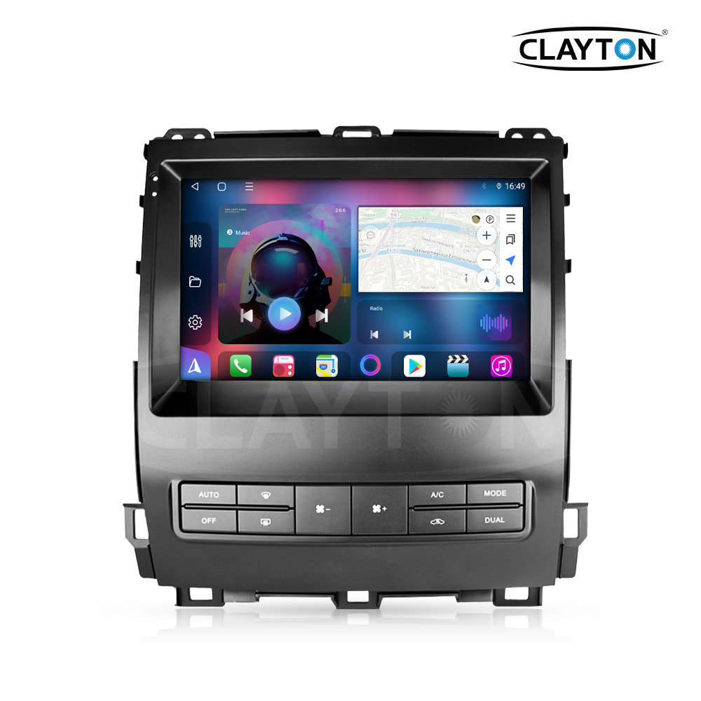 2004-2009 LEXUS GX470 Android Head Unit QLED Display