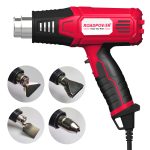 ROADPOWER (RP-HG2000) 2000W Heat Gun, Versatile Tool for Paint Removal, Vinyl Wrapping, and More