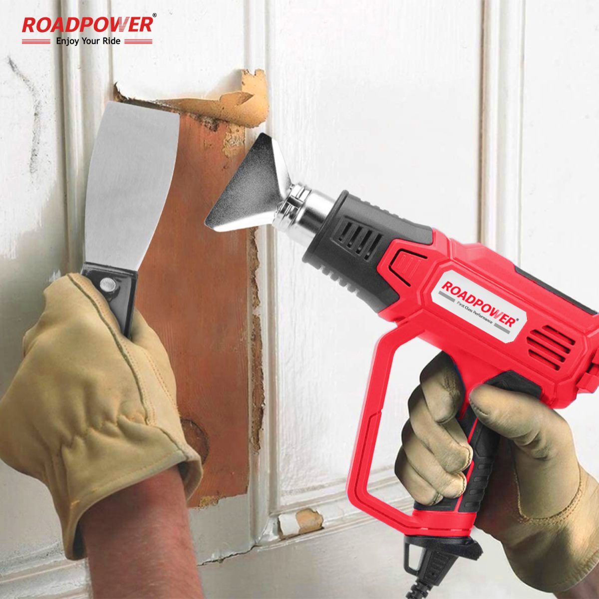 ROADPOWER (RP-HG2002) Heat Gun 2000W-Versatile, Adjustable, and Efficient for Professional and DIY Use - Image 5