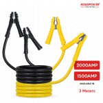 ROADPOWER Heavy Duty Car Booster Battery Cables 3M, 1500A to 2000A, Reliable Jump Start Power