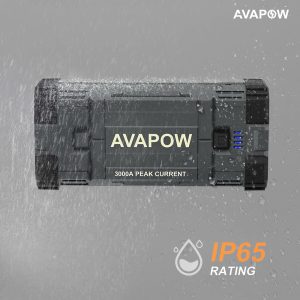AVAPOW 3000A car battery booster with clamps