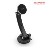 ROADPOWER (RP-MH-536-BK) Adjustable Magnetic Phone Mount for Car-Long Arm Suction Cup Holder with 360° Rotation & Strong Grip - Image 2