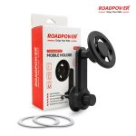 ROADPOWER (RP-MH-617) Magnetic Steering Wheel Phone Holder-Adjustable Clip Mount with 360° Rotation & Strong Magnet
