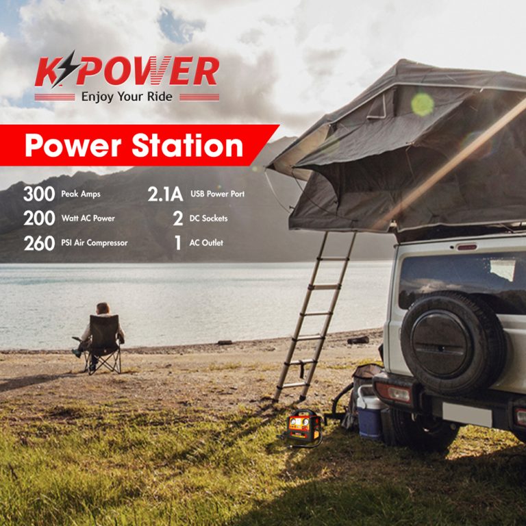 Kp Racing Power Box K POWER Portable Power Generator & Car Jump Starter