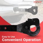 ROADPOWER Pintle Hitch 10 - Ton | Forged Steel Trailer Coupler for 2" Receivers - Image 5