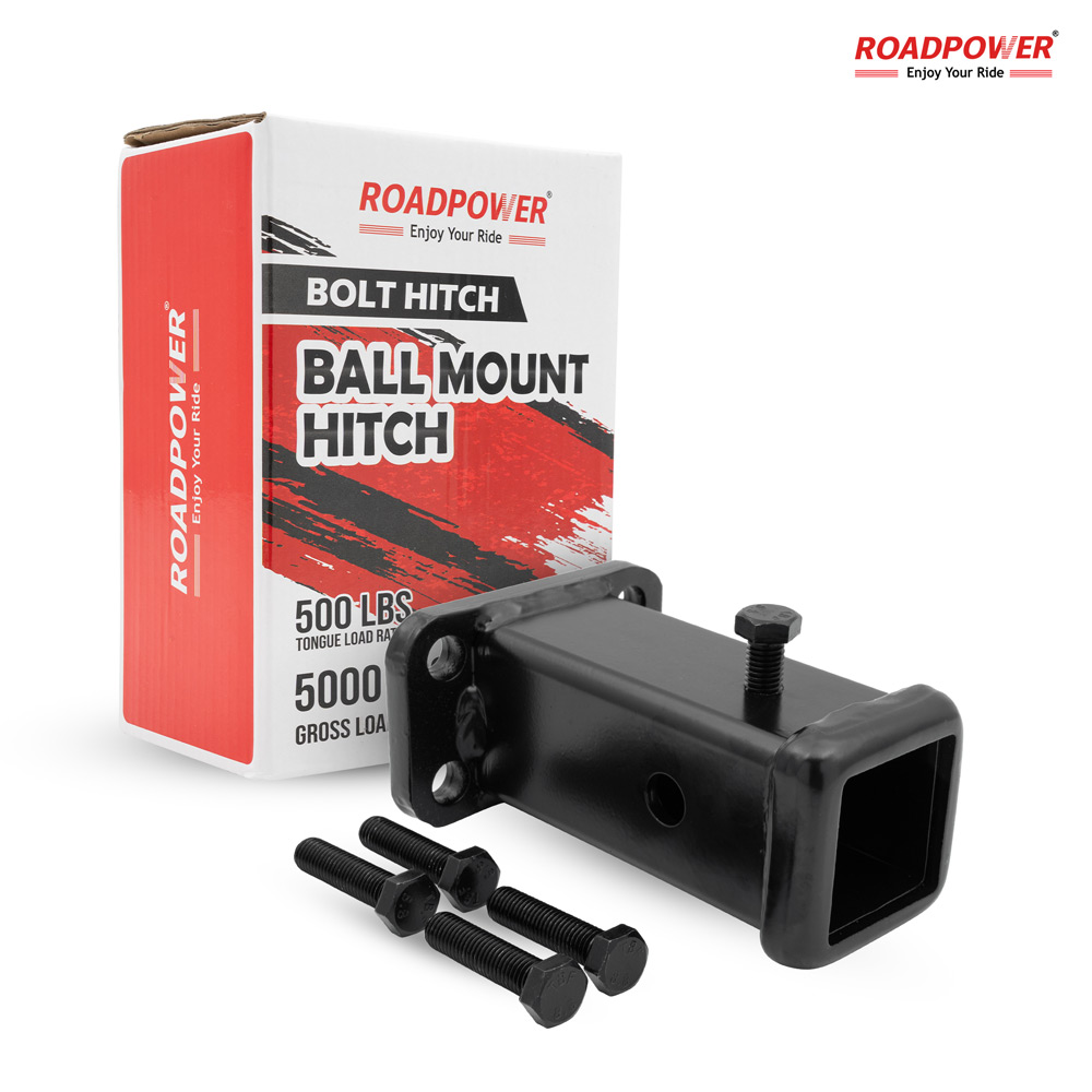 RP-HTRC-BK-1 ROADPOWER (RP-HTRC-BK) Heavy-Duty Pintle Hook Hitch Ball, 5,000 lbs Capacity - Image 1