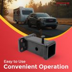 ROADPOWER (RP-HTRC-BK) Heavy-Duty Pintle Hook Hitch Ball, 5,000 lbs Capacity - Image 3