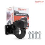 ROADPOWER (RP-HTSPC-BK-SM) Heavy-Duty Hitch for Toyota Land Cruiser, Pintle Hook with 2" Ball