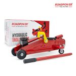 ROADPOWER (RP-JACK-22) 2 Ton Hydraulic Trolley Jack, Heavy-Duty Steel Car Jack for Lifting & Tire Changes