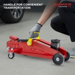 ROADPOWER (RP-JACK-22) 2 Ton Hydraulic Trolley Jack, Heavy-Duty Steel Car Jack for Lifting & Tire Changes - Image 3