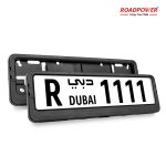 ROADPOWER (RP-NMR-10) Sports Car License Plate Holder Durable, Stylish, Universal Fit Plate Frame - Image 2