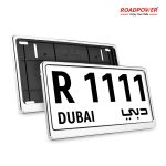 ROADPOWER (RP-NMR-12) Car License Plate Frame Holder-Small Chrome - Image 2