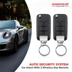 Roadpower (RP-RE-BL100-265) Milano Car Alarm - Original Remote Security Set with Dual Key Fobs - Image 2