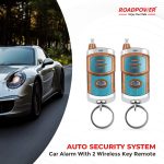 Roadpower (RP-RE-BL100-353W) Milano Car Alarm System - Advanced Security with Dual Remotes - Image 2