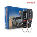 Roadpower (RP-RE-BL100-368) Milano Car Alarm System - Vehicle Security Kit with Dual Remote Key Fobs