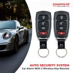 Roadpower (RP-RE-BL100-368) Milano Car Alarm System - Vehicle Security Kit with Dual Remote Key Fobs - Image 2