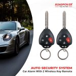 Roadpower (RP-RE-BL100-405) Milano Car Alarm System with Remote Key - Advanced Vehicle Security - Image 2