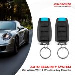 ROADPOWER (RP-RE-BL100-629) Car Alarm System with Dual Remote Controls - Image 2