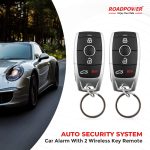 ROADPOWER (RP-RE-BL100-630) Milano Car Alarm System-Smart Remote Key Security Kit with Dual Fobs - Image 2