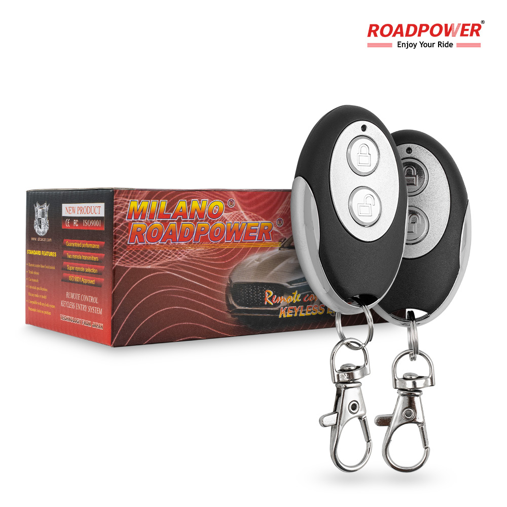 RP-RE-KEY88-154-1 Roadpower (RP-RE-KEY88-154) Milano Car Remote Keyless Entry System-Dual Remote Controllers - Image 1
