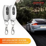 Roadpower (RP-RE-KEY88-320W) Milano Universal Car Remote Keyless Entry System, White Dual Transmitters - Image 2