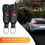 Roadpower (RP-RE-KEY88-M72) Milano Universal Car Remote Keyless Entry System, Dual Transmitters - Image 2