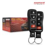 Roadpower (RP-RE-KEY88-M74) Milano Remote Control Keyless Entry System, Universal Car Central Locking Kit with 2 Remote Key Fobs